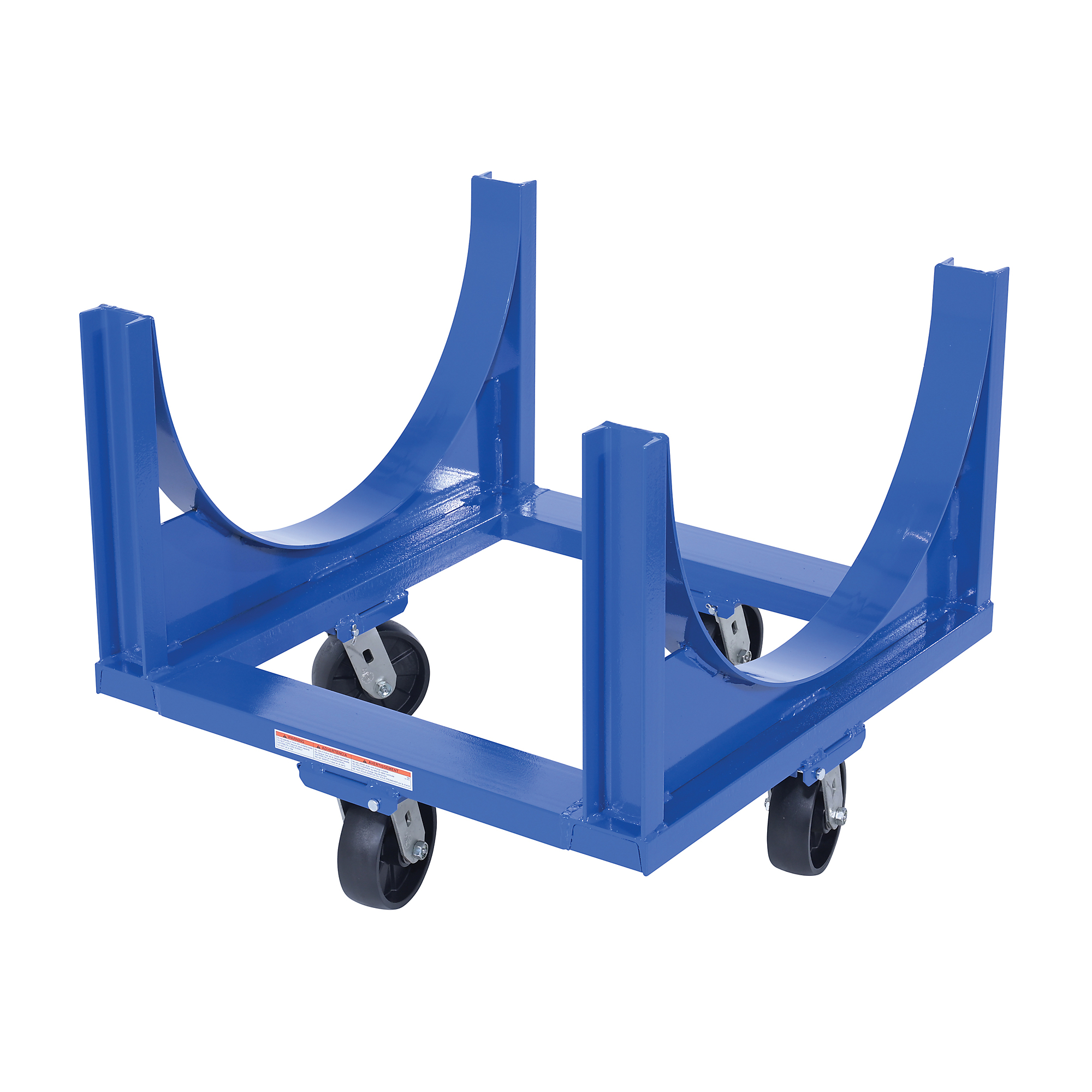 Vestil Heavy-Duty Cradle Cart - 30.688in. x 30.375in., 4000-Lb. Capacity, Steel, Powder-Coated, Model# DCC-80